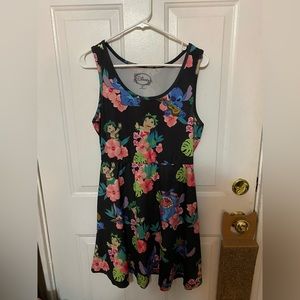 Disney Hot Topic Lilo and Stitch Skater Dress